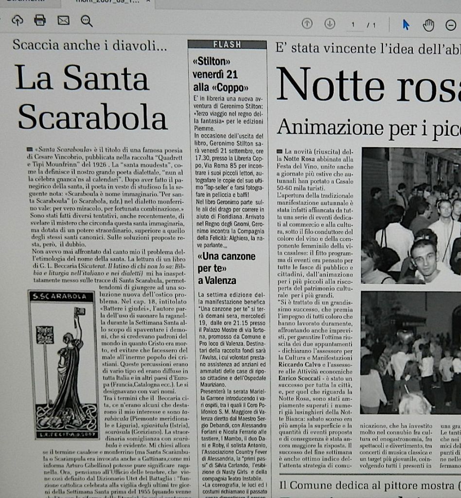 Il nostro dire dialettale, di Aldo Timossi