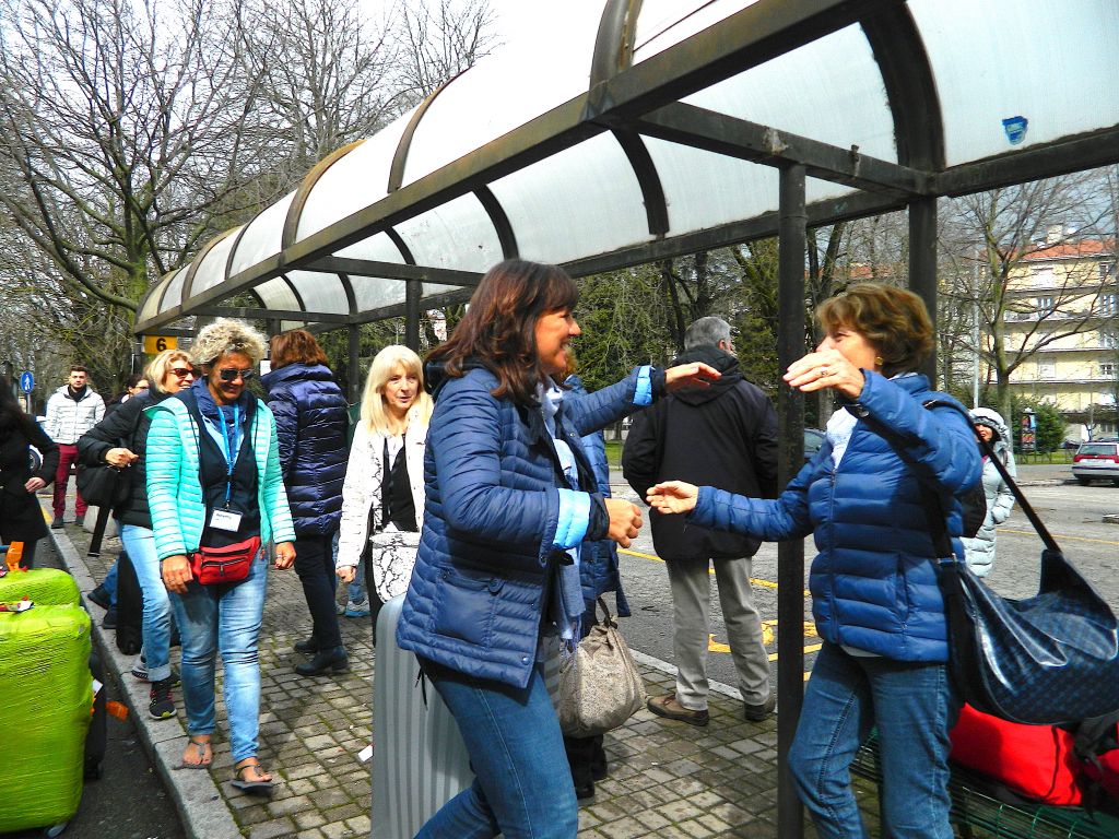 A Piazzale Pia da Buenos Aires...