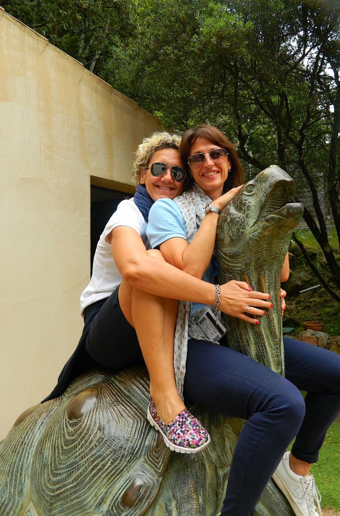 Tra le tartarughe giganti