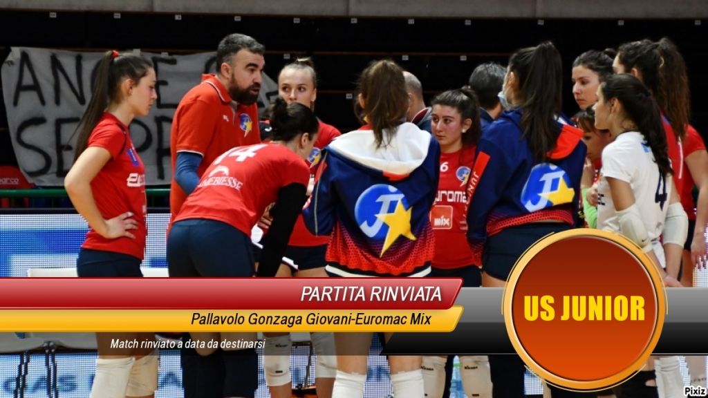Rinviata la gara tra Euromac Mix e Gonzaga Milano