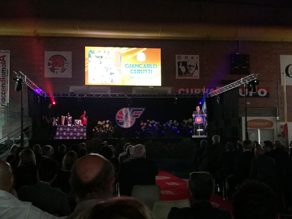 Al PalaFerraris la festa per i 60 anni della Junior Basket