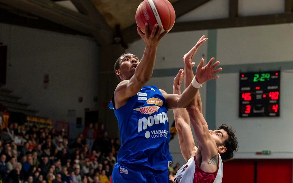 La Novipiù vince a Latina 94-103. E' il primo successo in trasferta del rossoblu!
