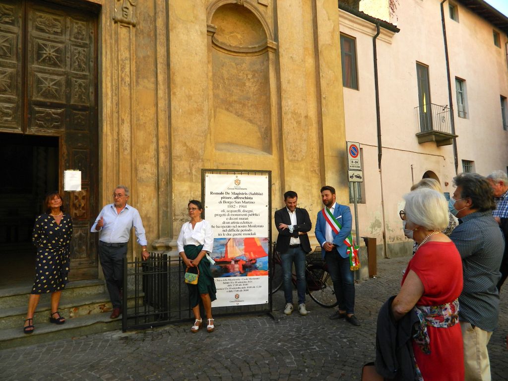 La mostra di Romolo De Magistris