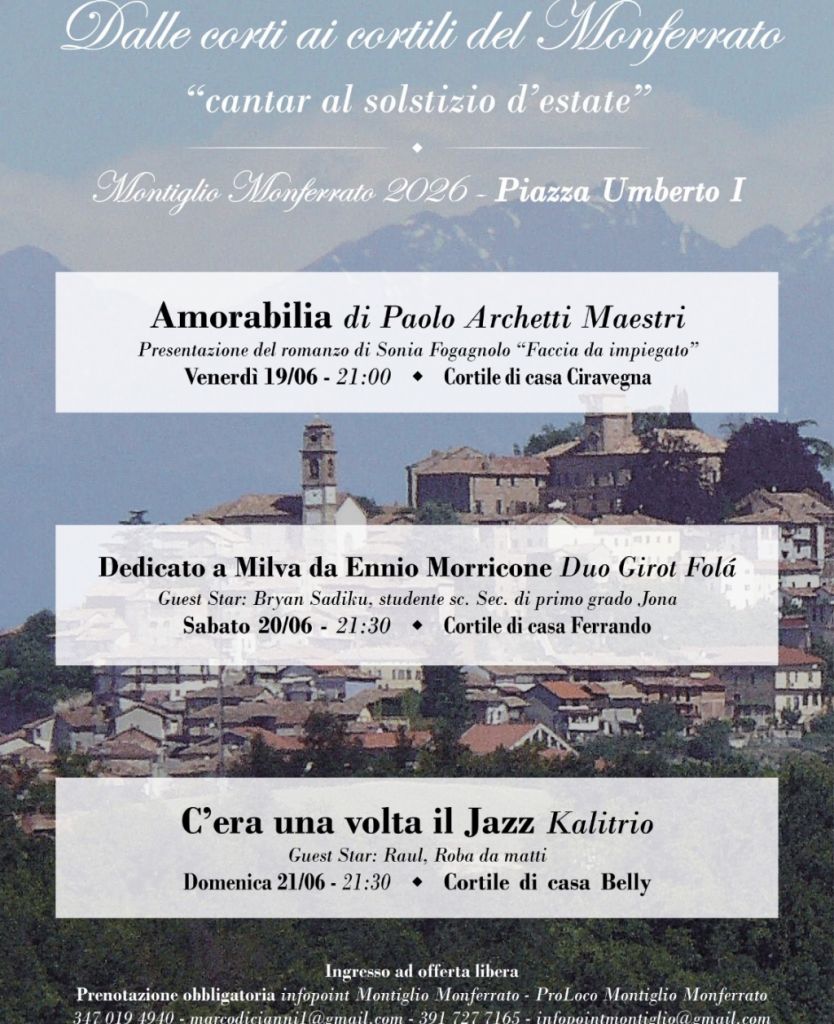 Festival 'Dalle corti ai cortili del Monferrato'