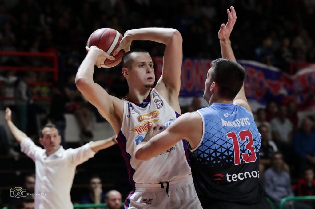 A Rieti la Novipiù sotto di 4 punti all'intervallo di metà partita: 43-39