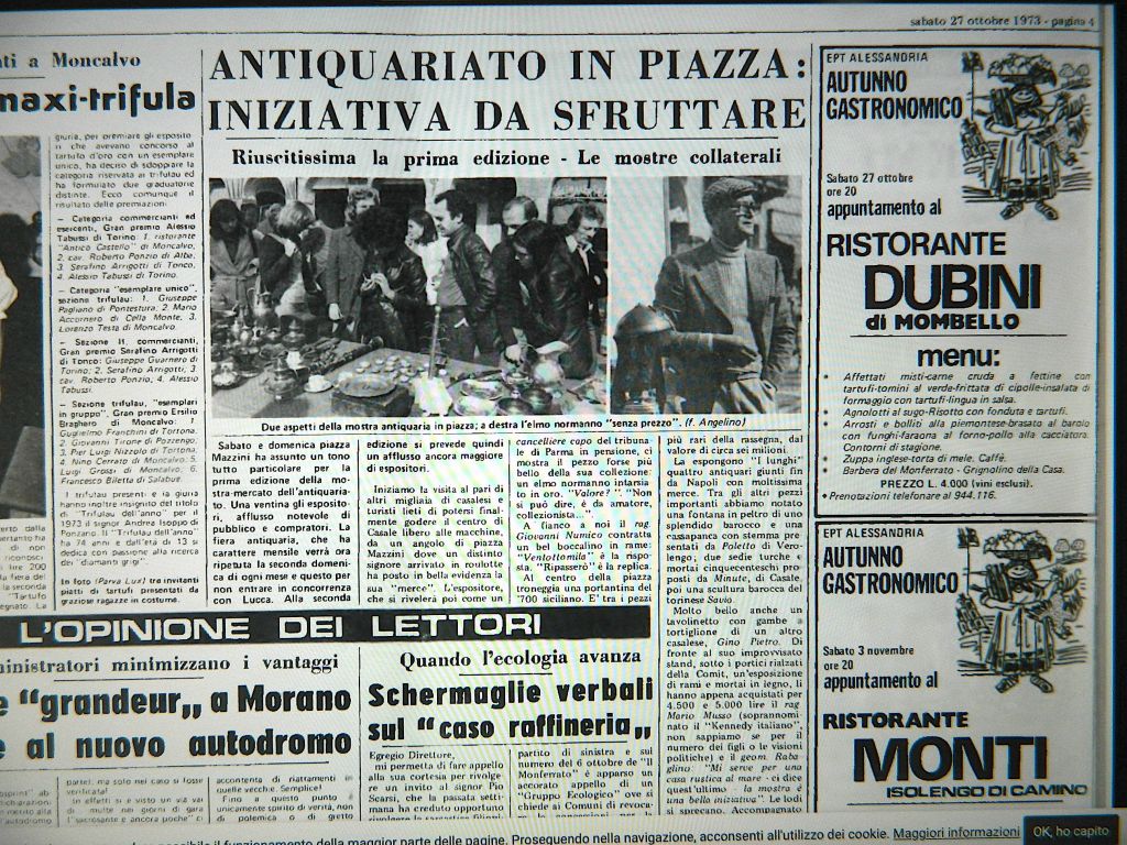Il mercatino compie 50 anni