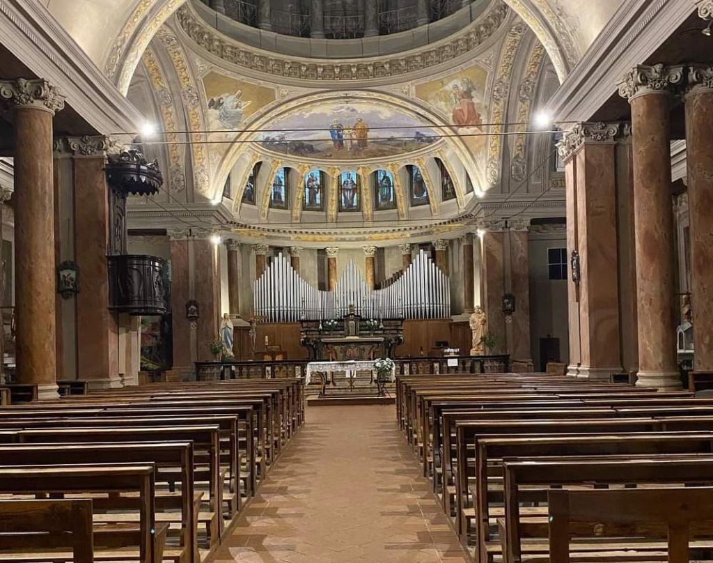 Camagna: restauro dell'organo