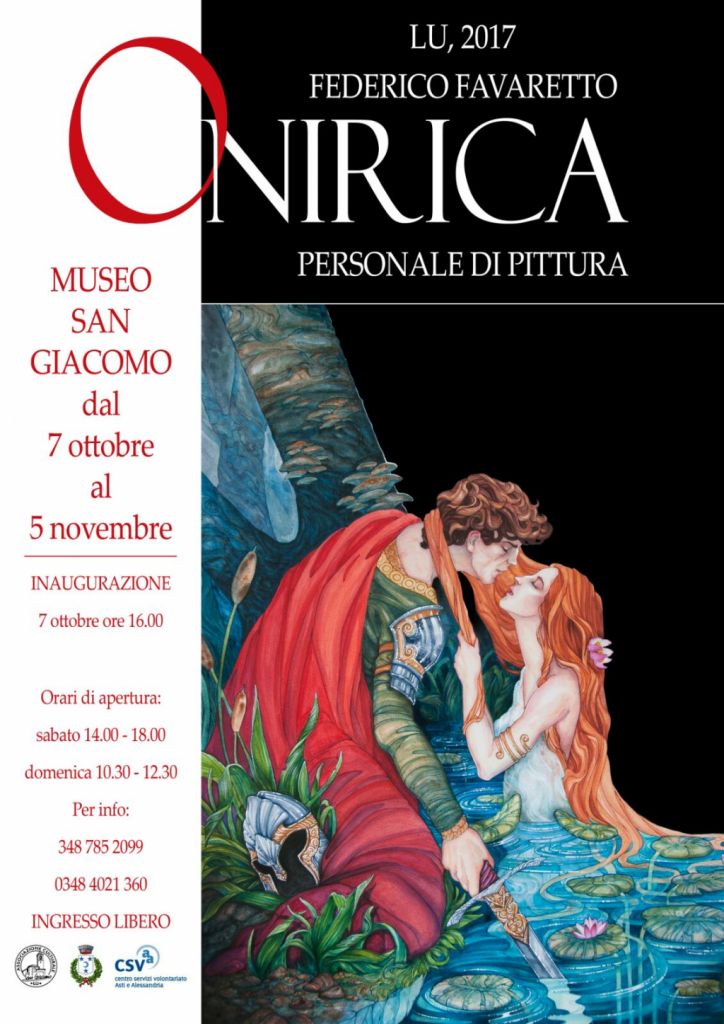 'Onirica', personale del giovane artista alessandrino Federico Favaretto