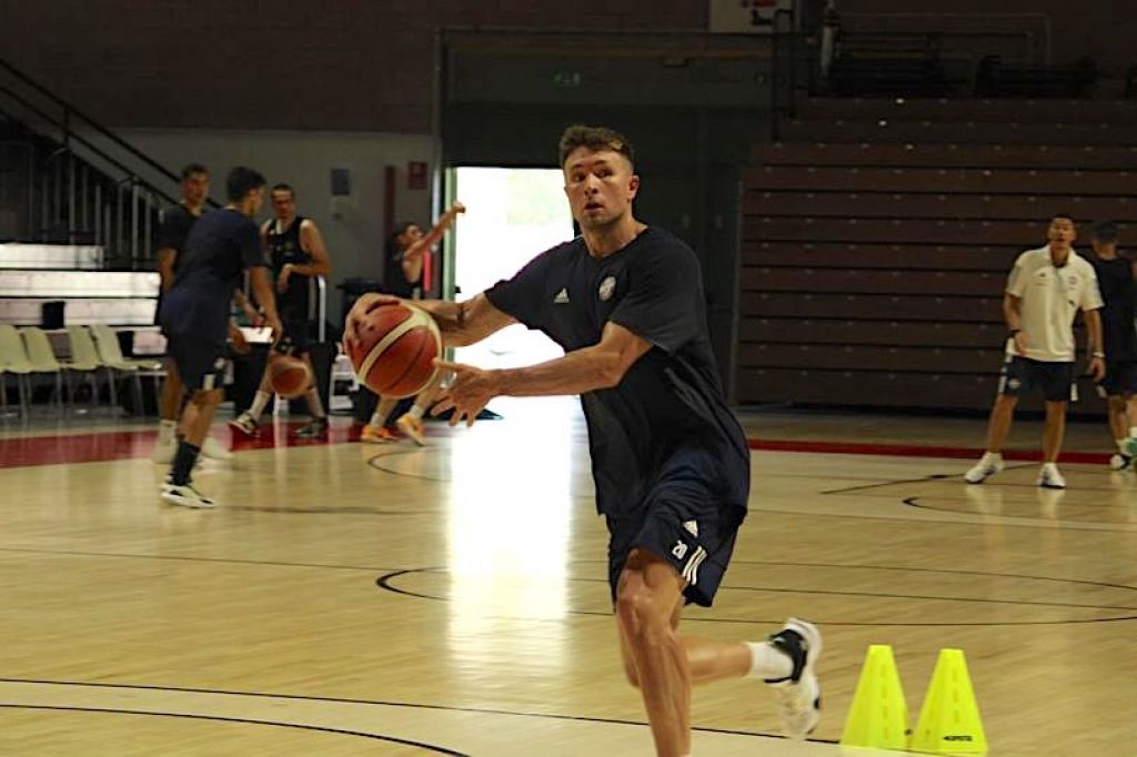 Amichevole della Novipiù a Siziano contro Cento di A2