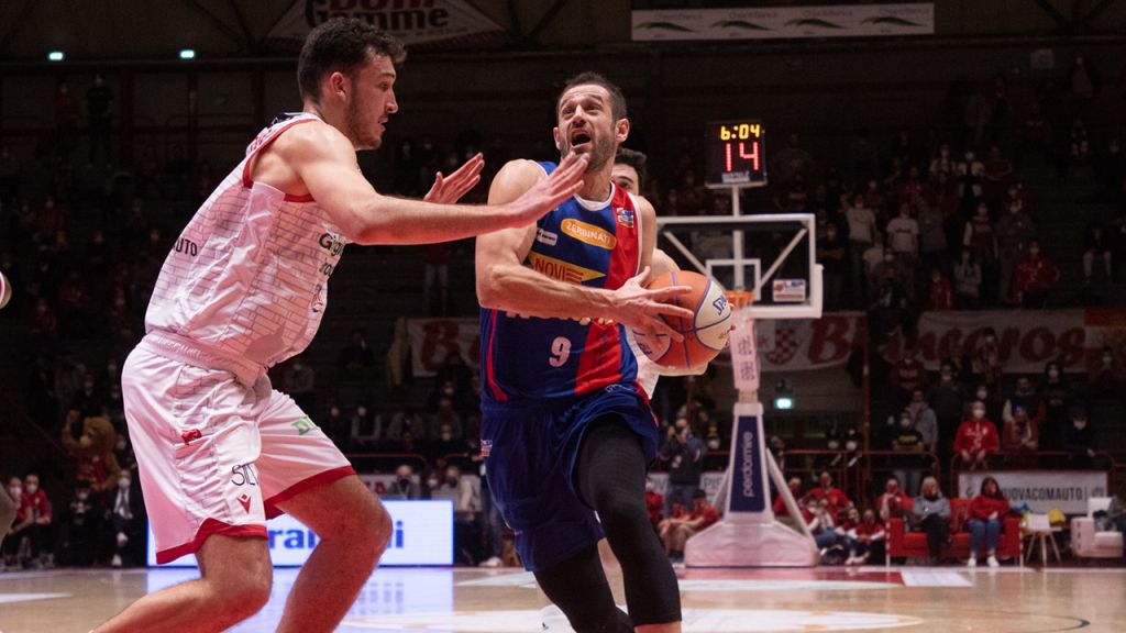 A Mantova la Novipiù chiude il primo tempo a -7: 42-35