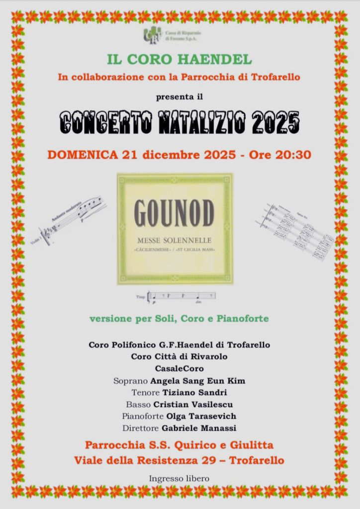  Natale a Trofarello con il Casale Coro 