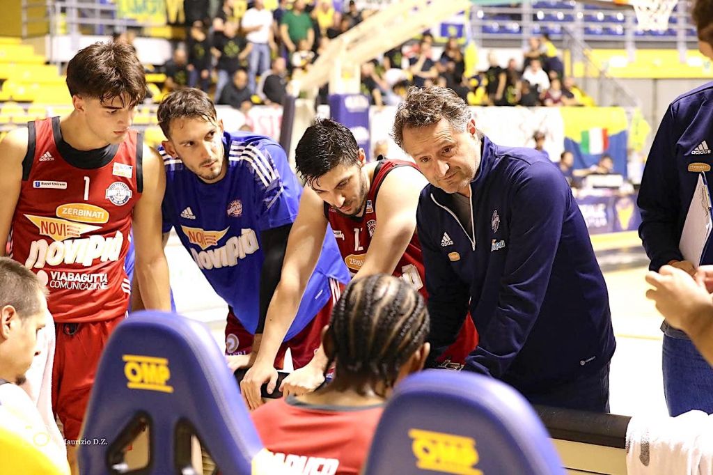 A Veroli, al termine del primo tempo, la Stella Azzurra è in vantaggio sulla Novipiù 40-35