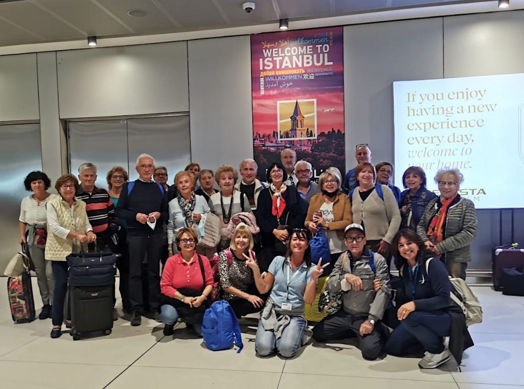 I croceristi sono arrivati