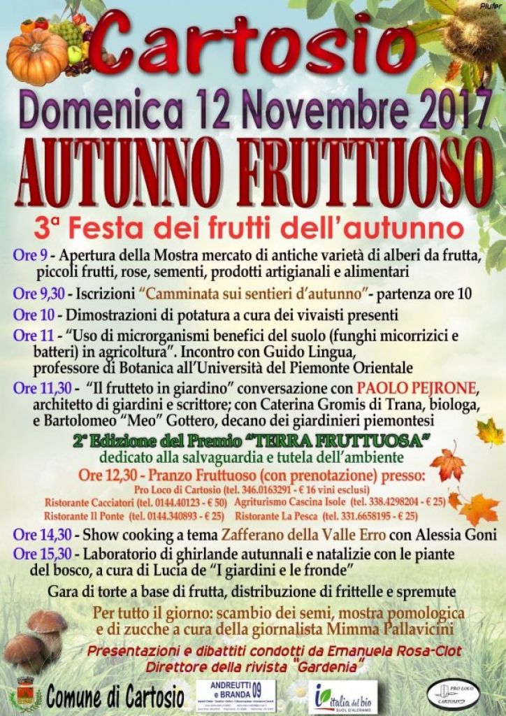 Mostra 'Autunno fruttuoso' a Cartosio
