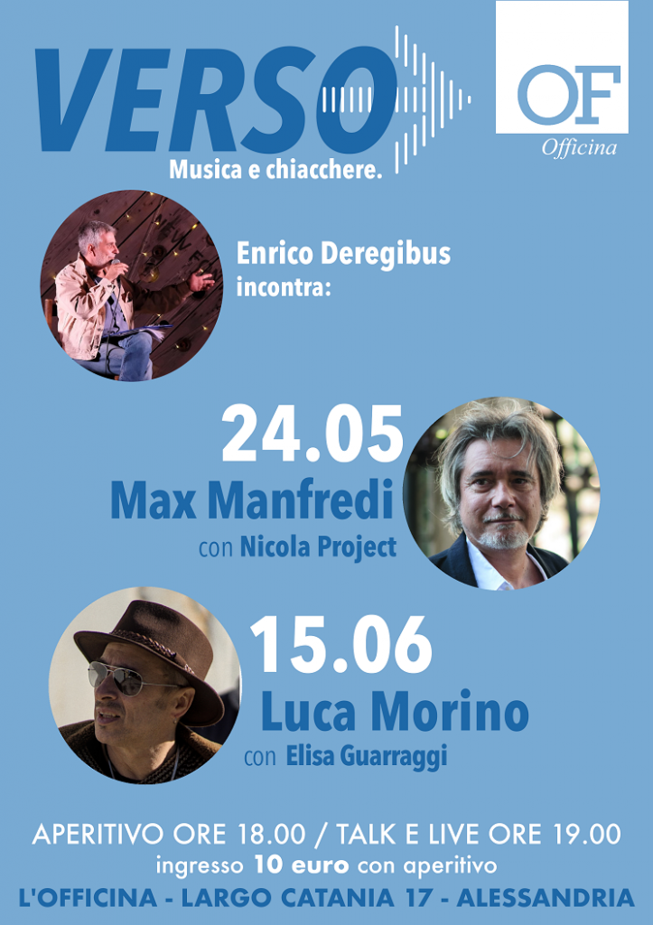 Alessandria, il 24 giugno Max Manfredi