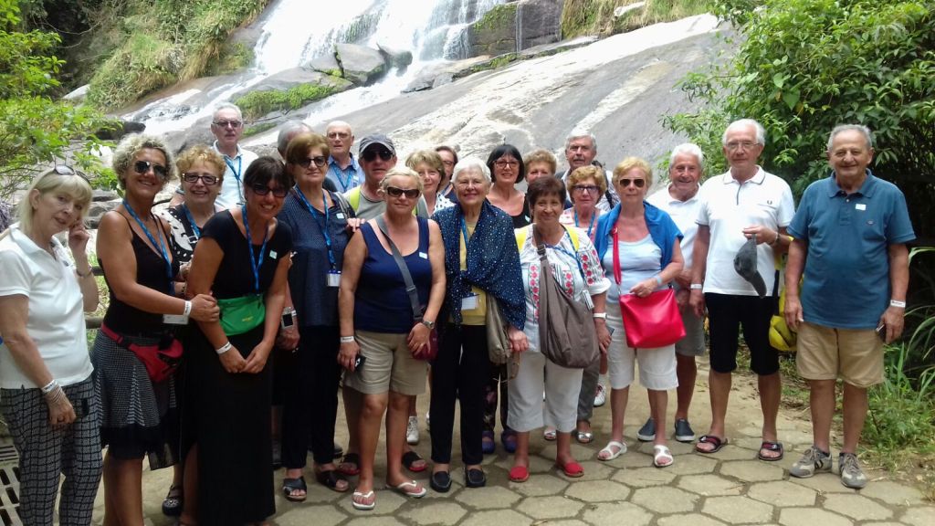 La meravigliosa cascata di Using