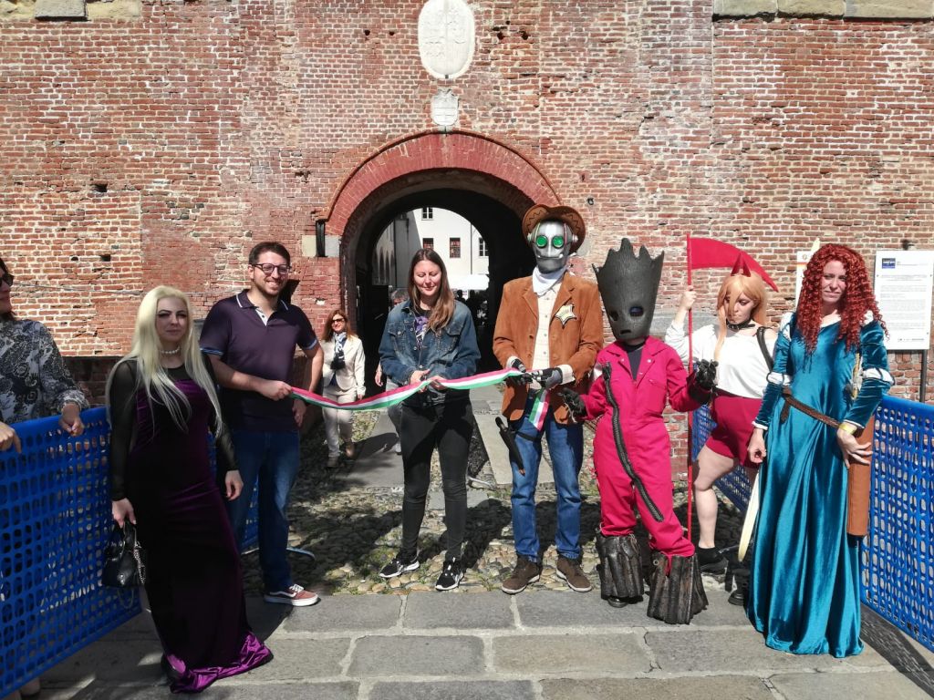 Taglio del nastro a Casale Comics & Games