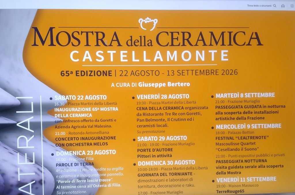 65^ Mostra della Ceramica