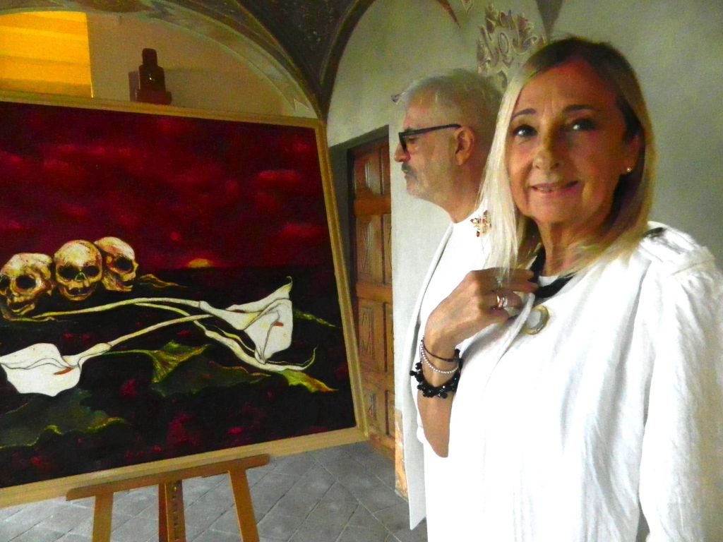 Conzano ricorda (in bianco) Colombotto Rosso