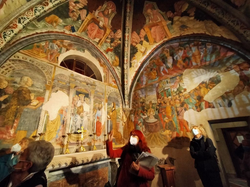 A Crea, chiesa abbaziale