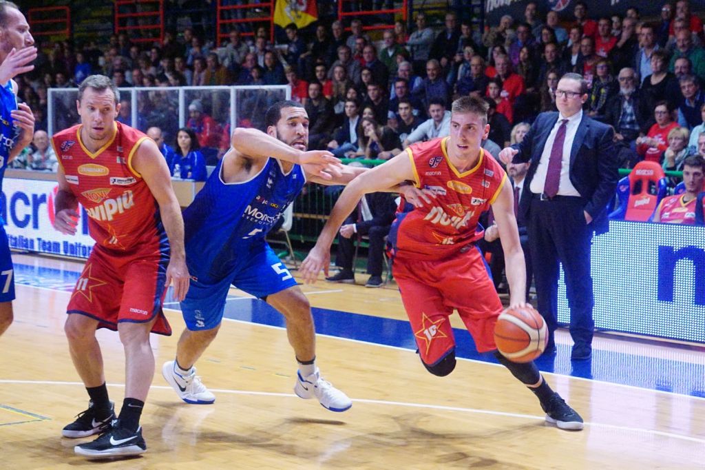 Novipiù in vantaggio su Agrigento 38-42 a metà match