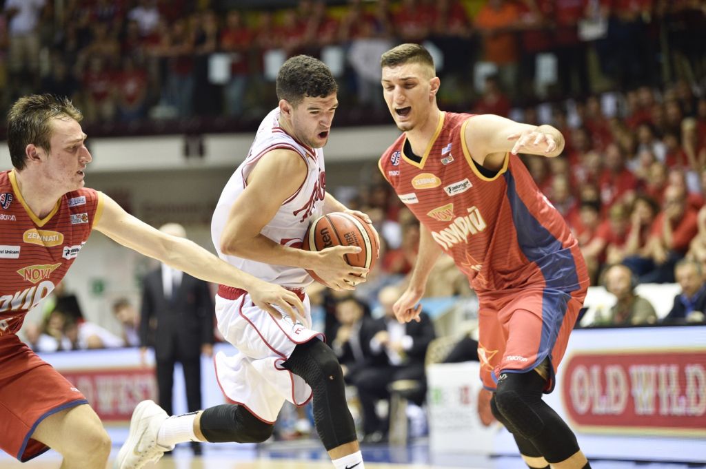 Finale play-off, gara-3: all'intervallo di metà gara Trieste in vantaggio 31-37 sulla Novipiù