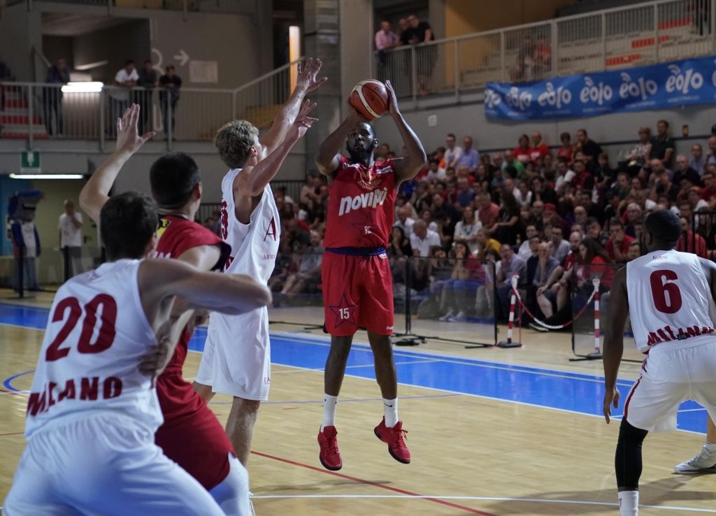 Buon esordio in preseason per la Novipiu' contro Milano