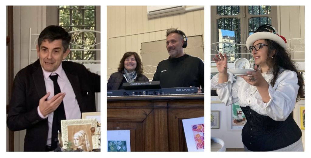 A  “Caffè e tè nell’Arte”