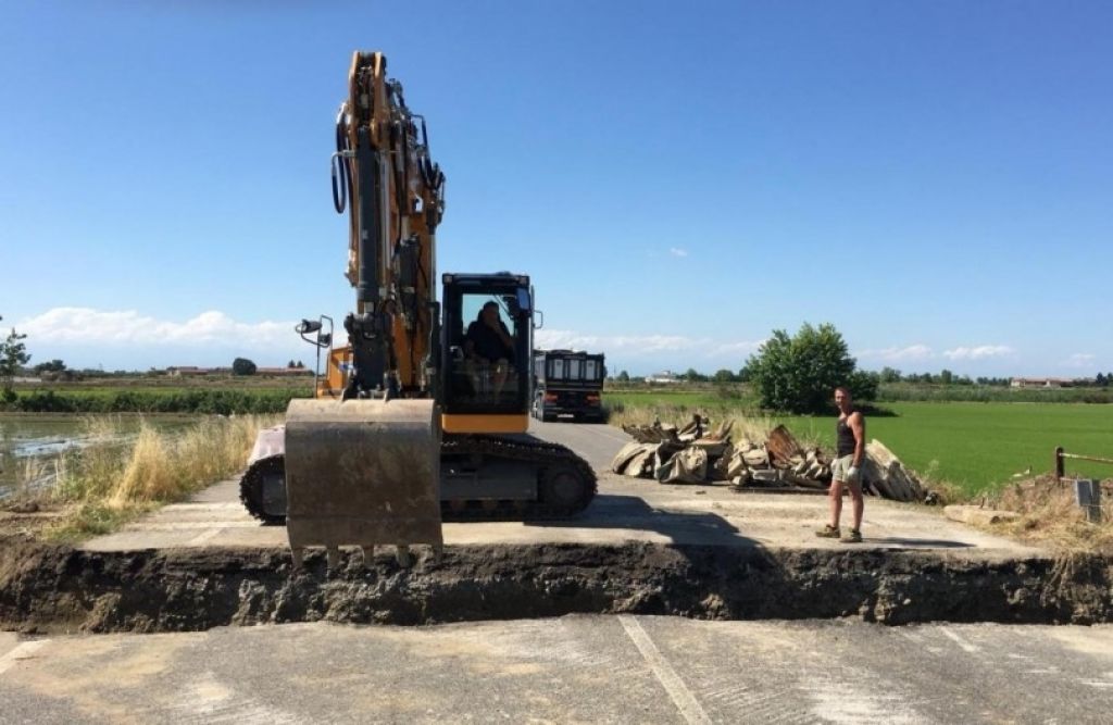 Ripristinata la viabilità sulla Casale-Vercelli