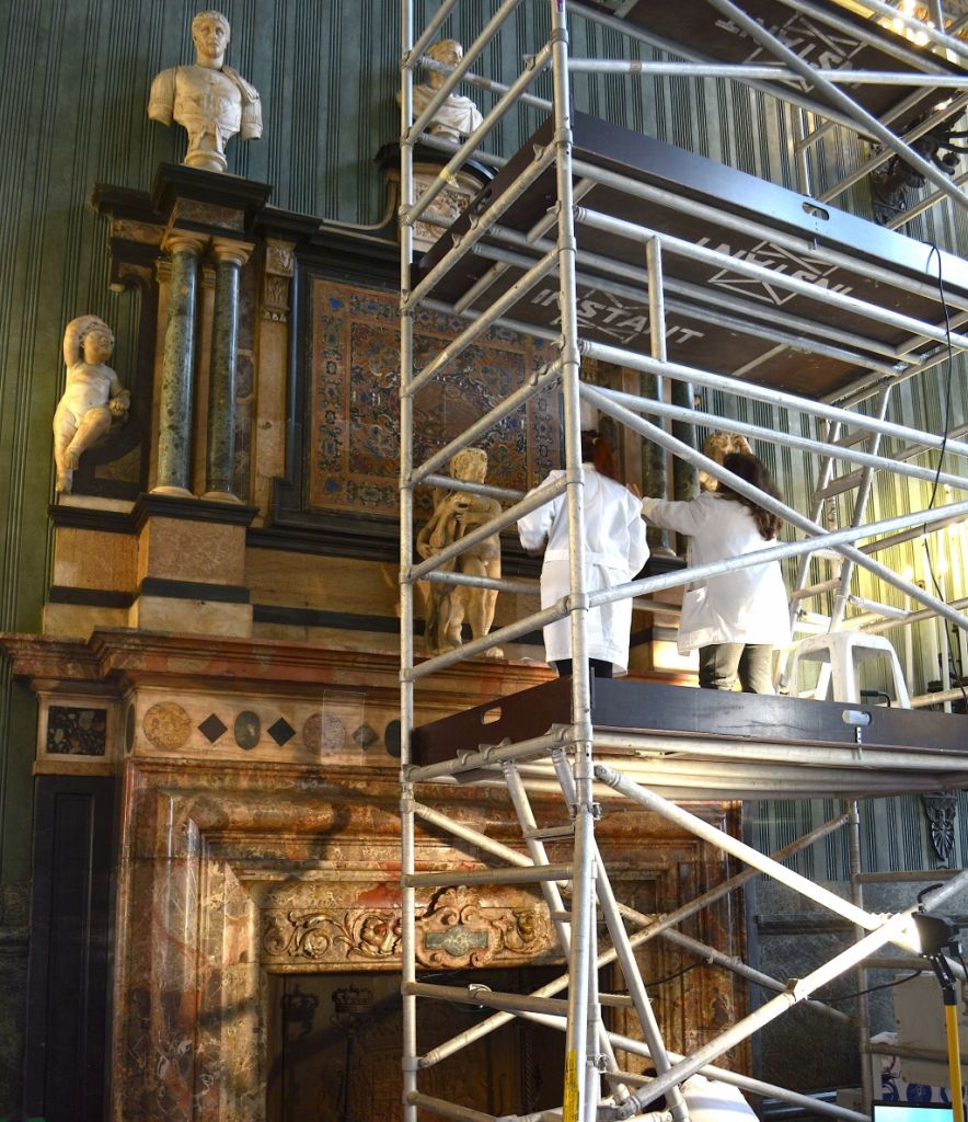 Grandioso restauro a palazzo Reale