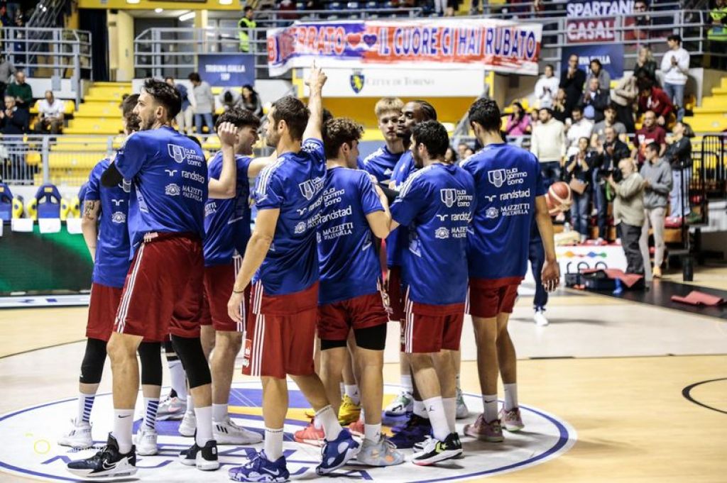 Novipiù avanti 45-39 contro Rieti all'intervallo di metà match